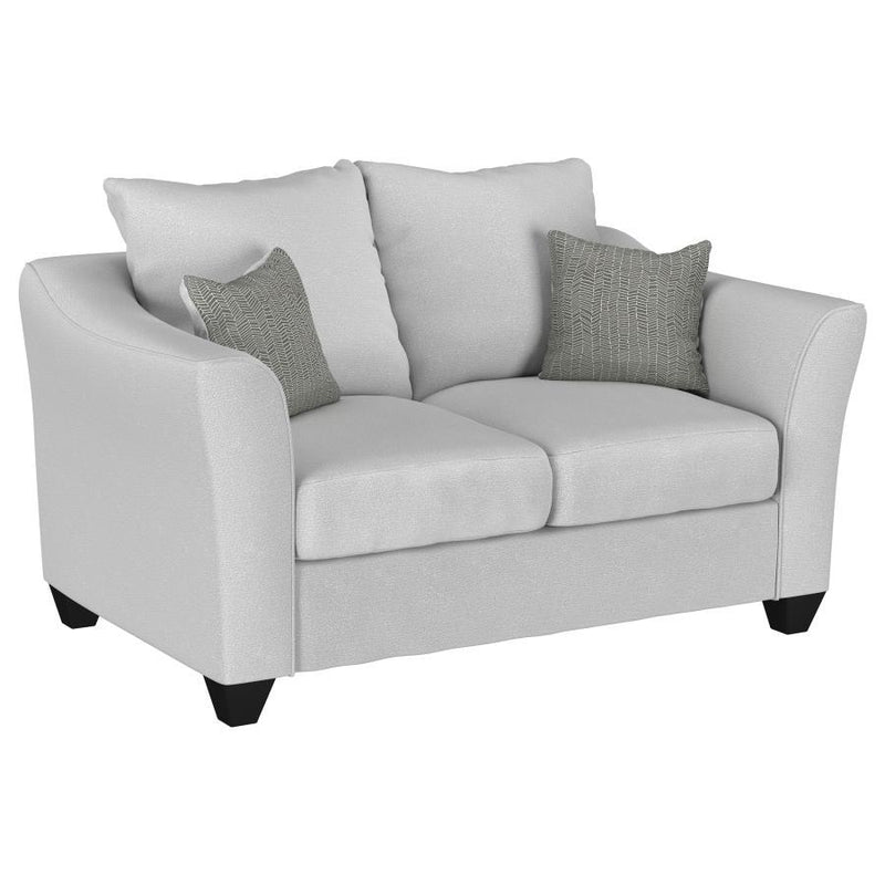 Salizar - Upholstered Flared Arm Sofa Set