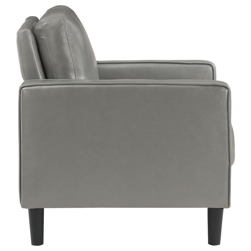 Ruth - Upholstered Track Arm Accent Chair