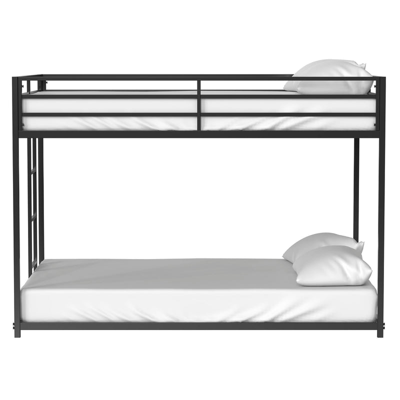 Adam - Full Over Full Bunk Bed - Black