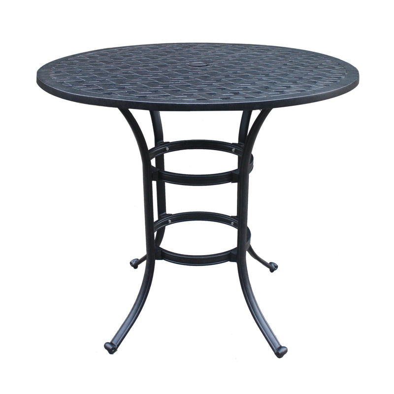 Round Metal Bar Table