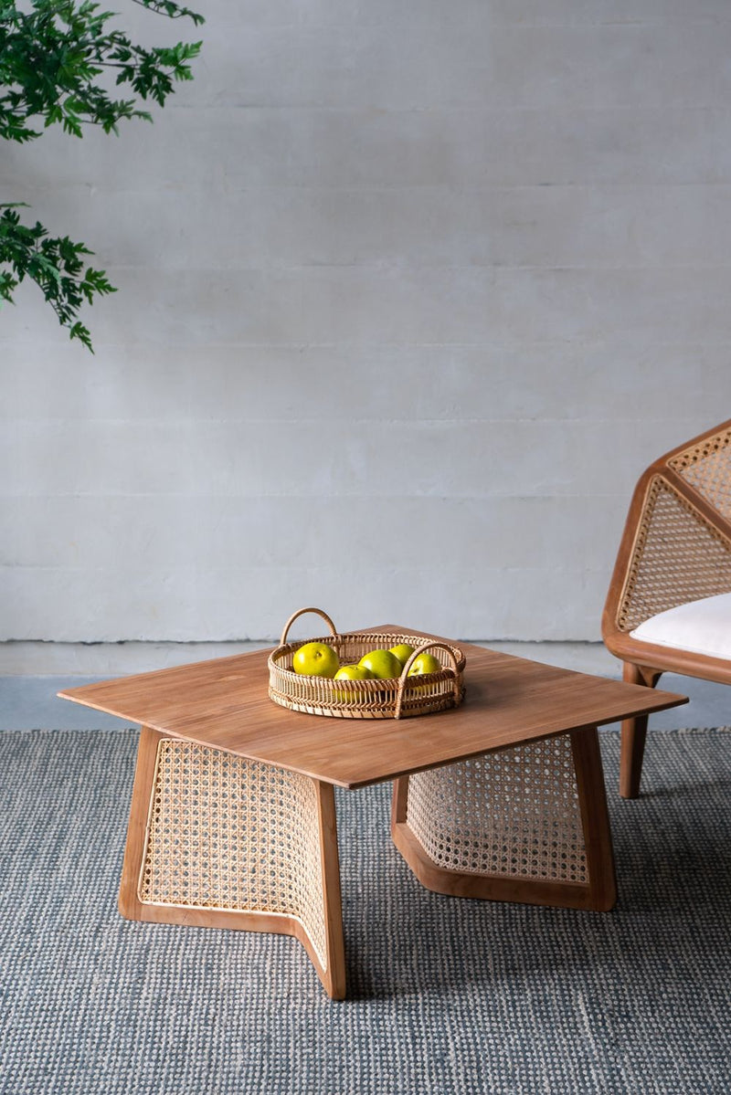 Teak Coffee Table - Natural Brown