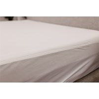 Twin Long Quiet Comfort Mattress Protectoer - White