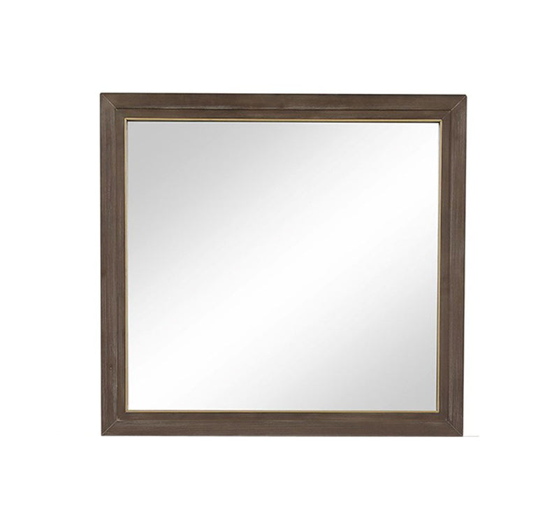 Tango - Mirror - Sandblasted Walnut