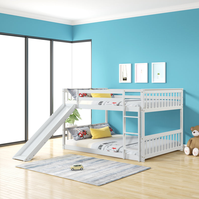 Kids Furniture - Bunk Bed With Slide