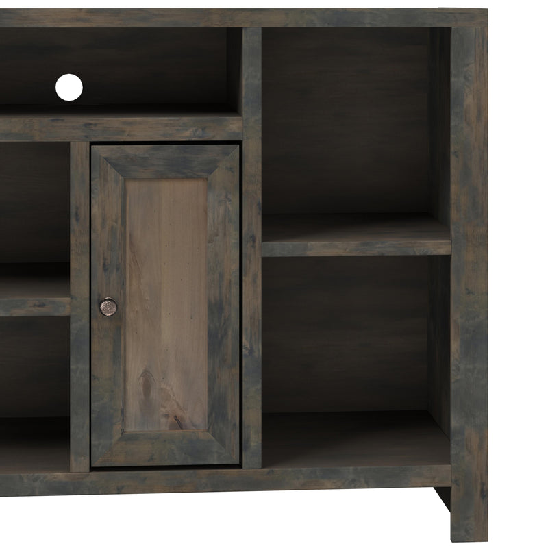 Joshua Creek - 74" TV Stand Console For TVs Up To 85" - Barnwood