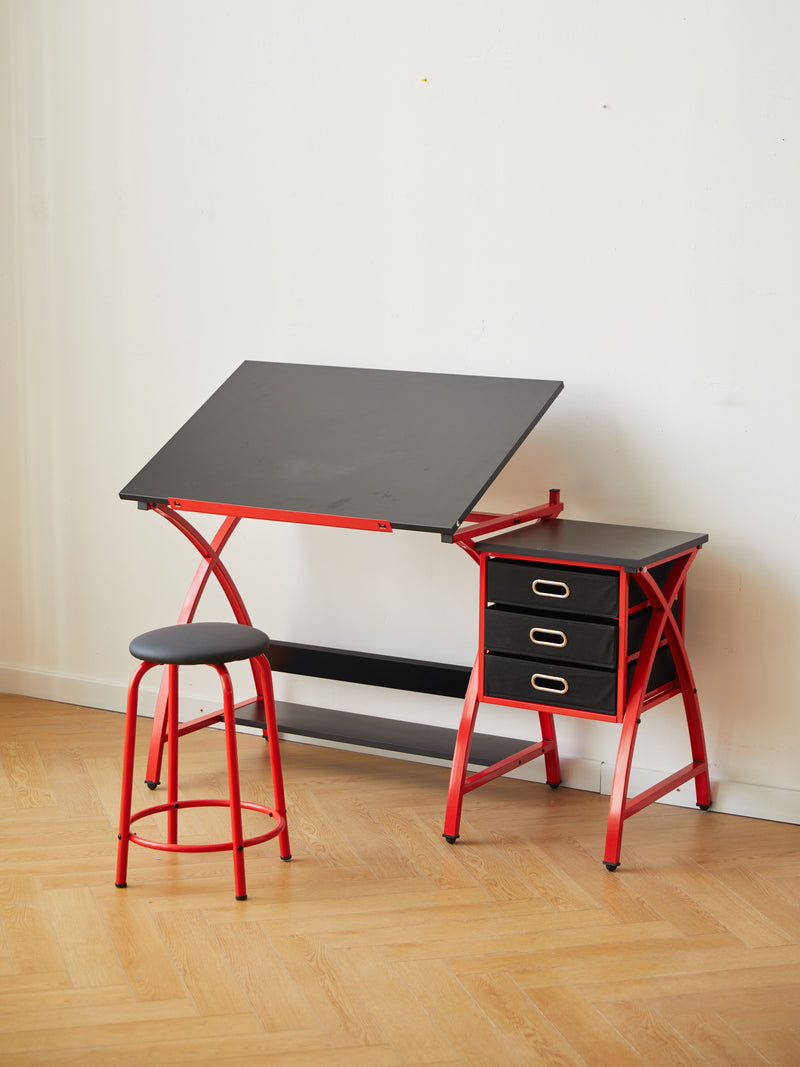 Drafting Table With Stool