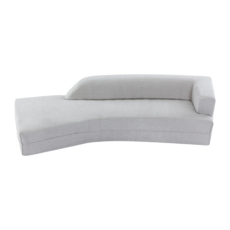 Curved Chaise Lounge Modern Indoor Sofa Couch