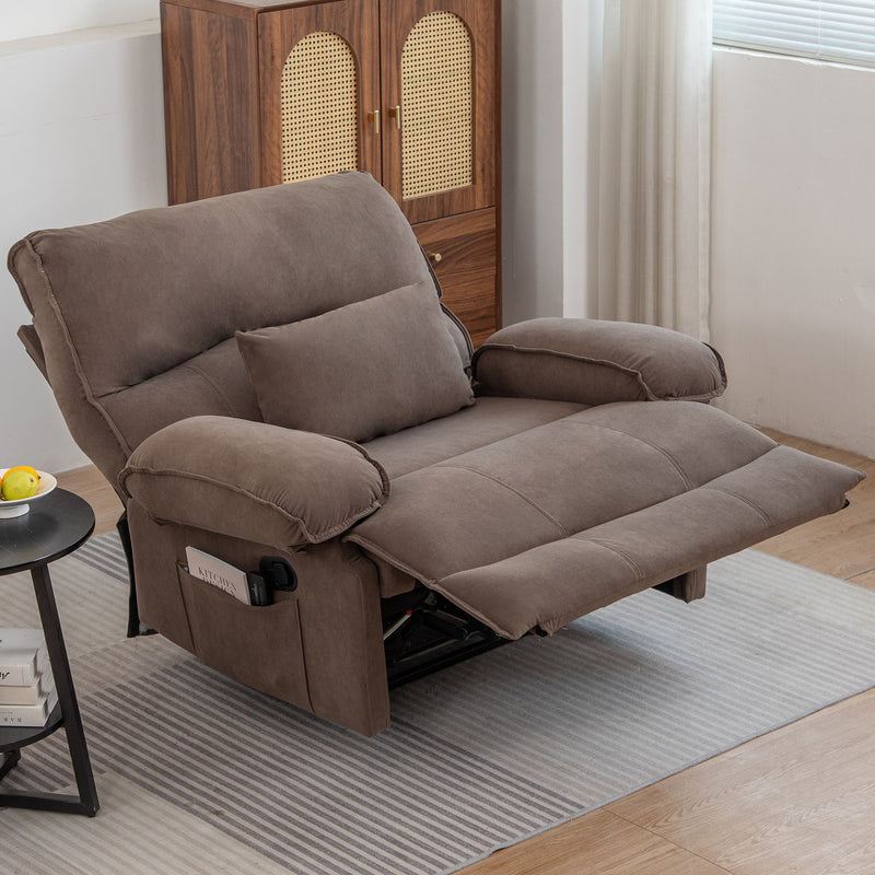 Oversized Manual Recliner Chair Sofa For Living Room