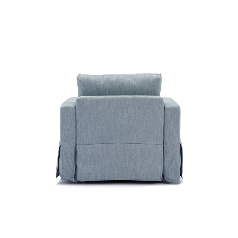 Single Seat Module Sofa Sectional Couch Seat Cushion And Back Cushion Removable And Washable