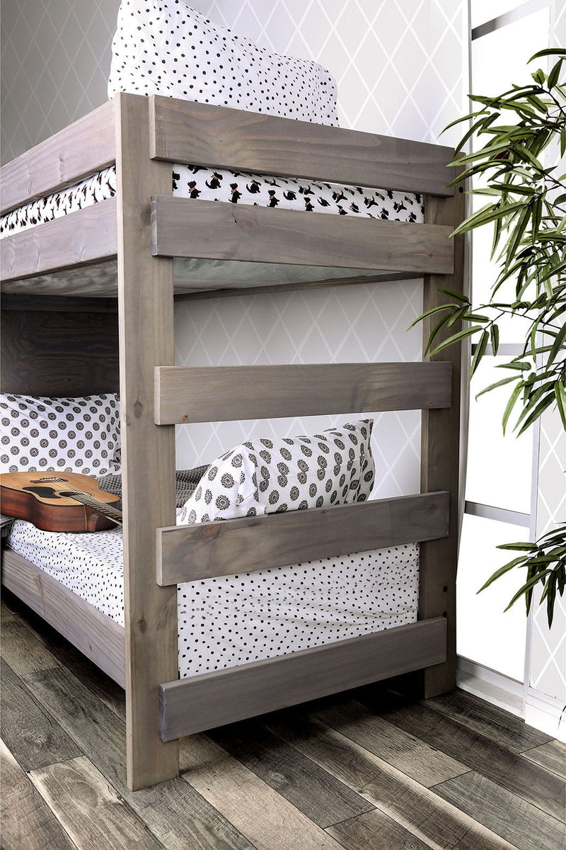 Ampelios - Bunk Bed With 2 Slat Kits