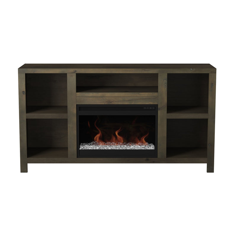 Joshua Creek - 62" Electric Fireplace TV Stand For TVs Up To 70" - Barnwood