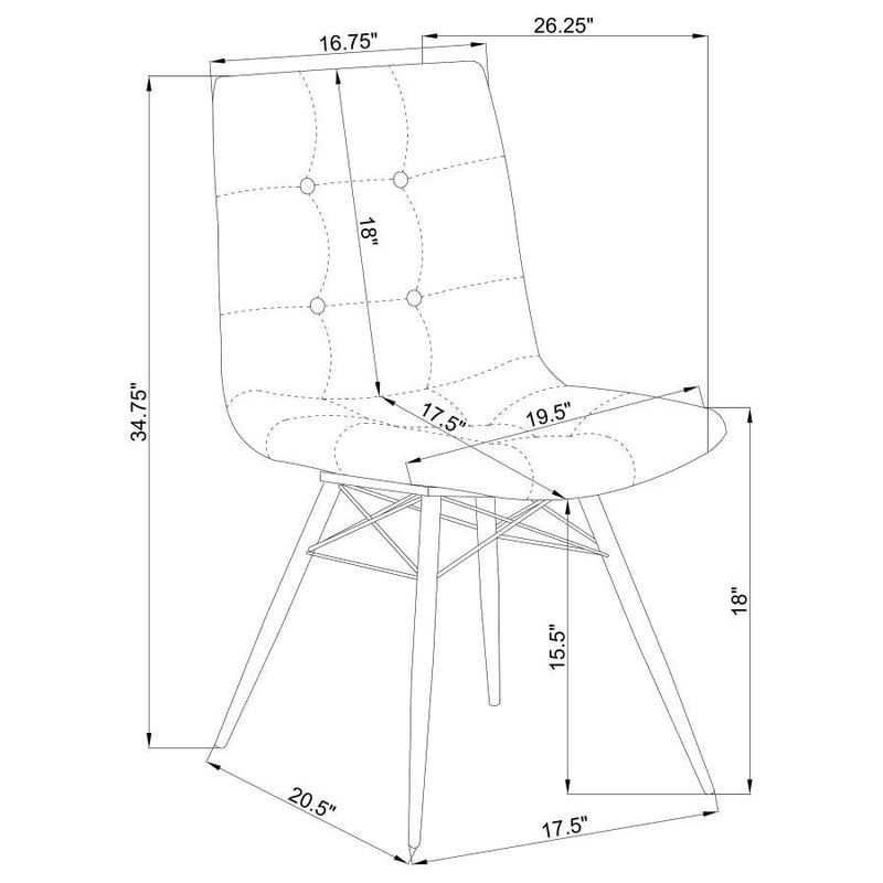 Aiken - Upholstered Dining Side Chair (Set of 4)