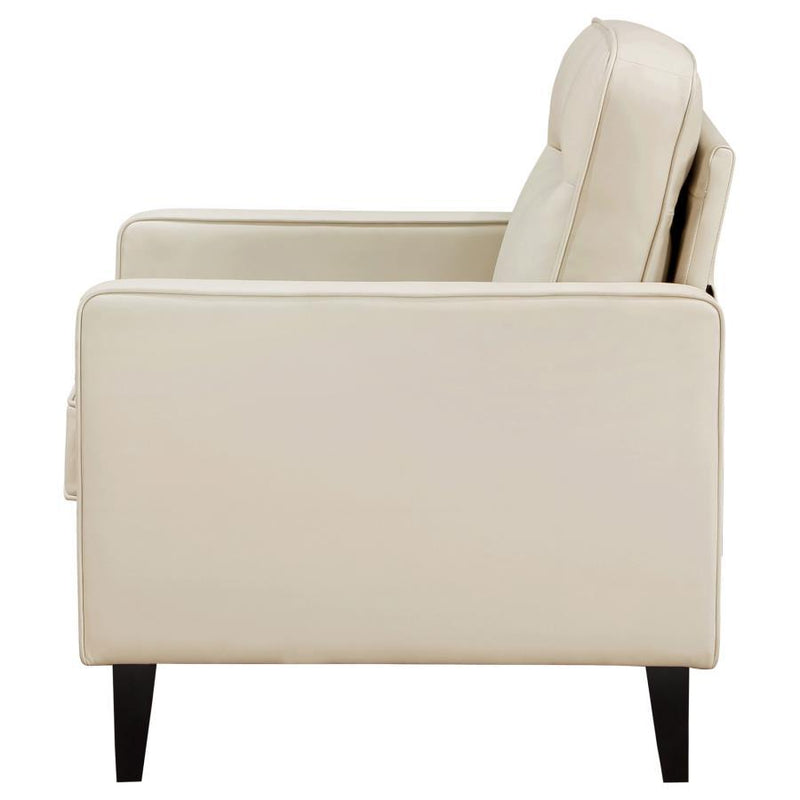 Jonah - Upholstered Track Arm Accent Chair