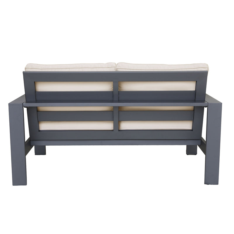 Loveseat - Powdered Pewter