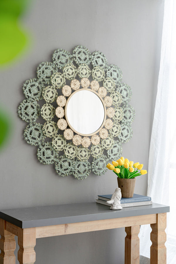 McGuire - Medallion Mirror - Multicolor