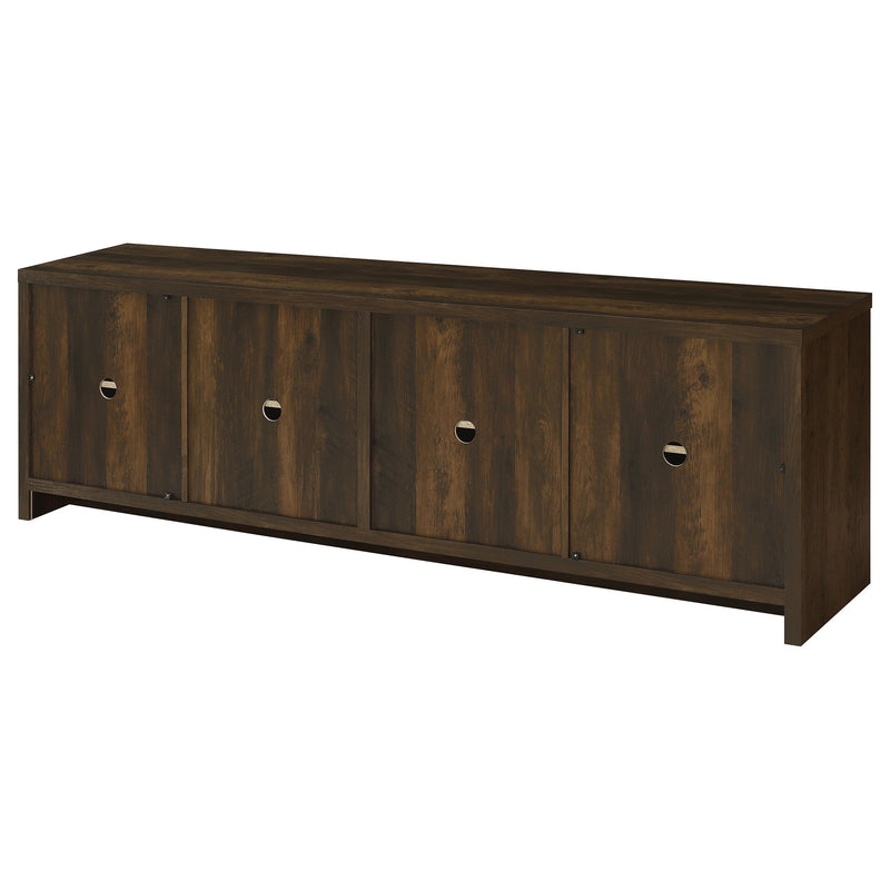 Laughlin - 78" TV Stand 4 Door Engineered Wood - Dark Pine