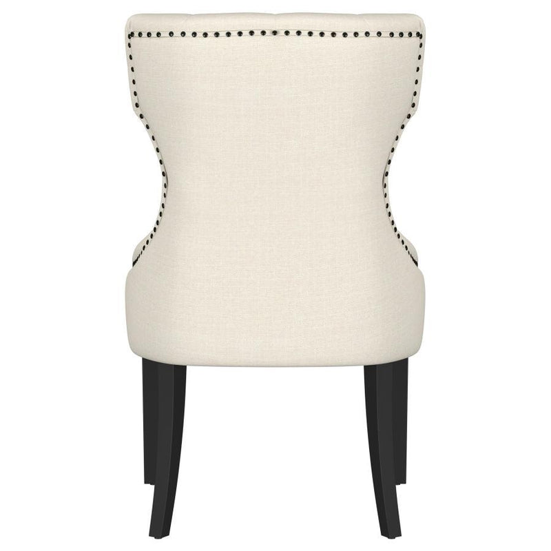 Baney - Upholstered Parson Dining Side Chair With Tufted Back