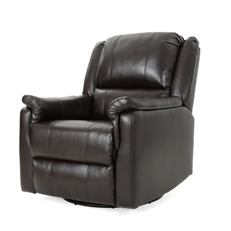 Glider Recliner With Swivel, Manual Reclining Chair