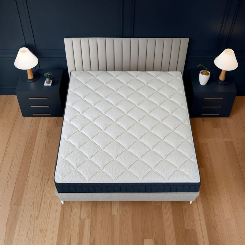 Tranquility 12" Medium Pillow-Top Memory Foam Edge Support Pocket Spring Premium Hybrid Mattress