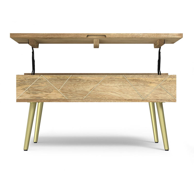 Jager - Lift Top Coffee Table - Natural