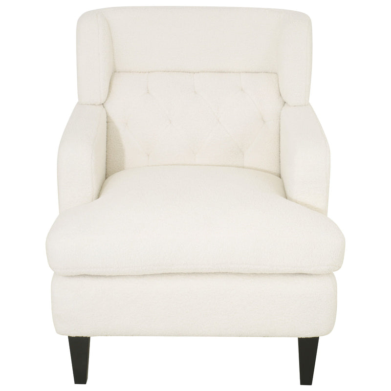 Upholstered Accent Chair Tufted Armchair For Living Room And Bedroom