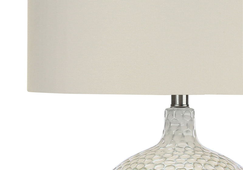 Lighting, Table Lamp, Ceramic, Contemporary - Cream