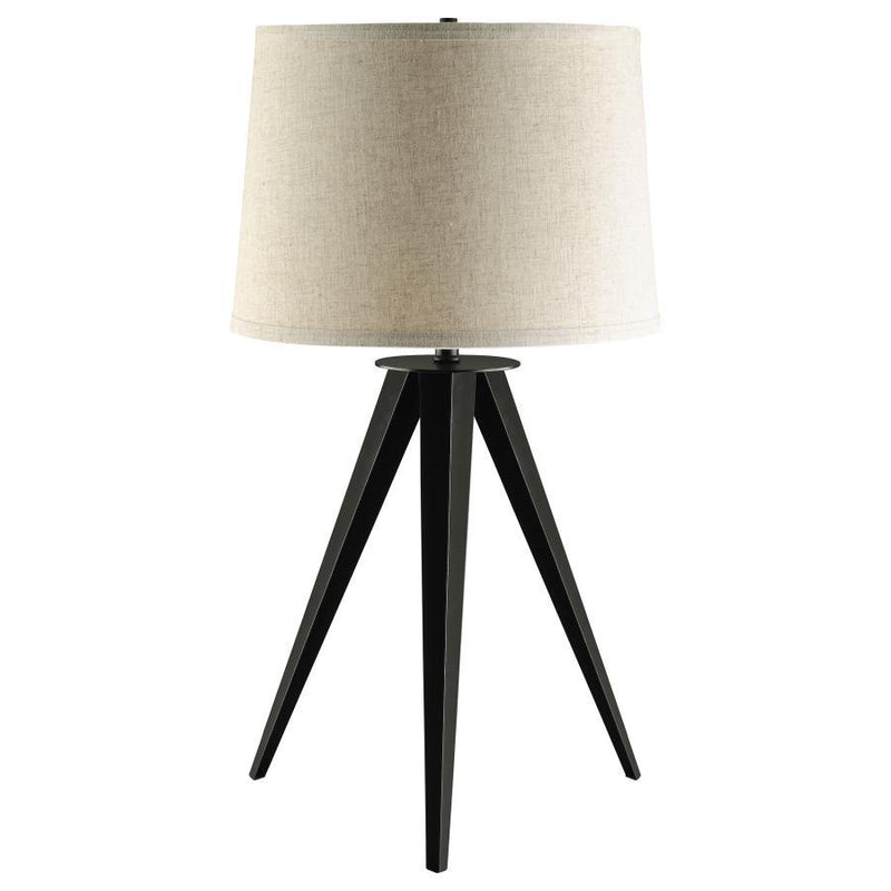 Sabat - Tripod Base Table Lamp - Black And Light Gray