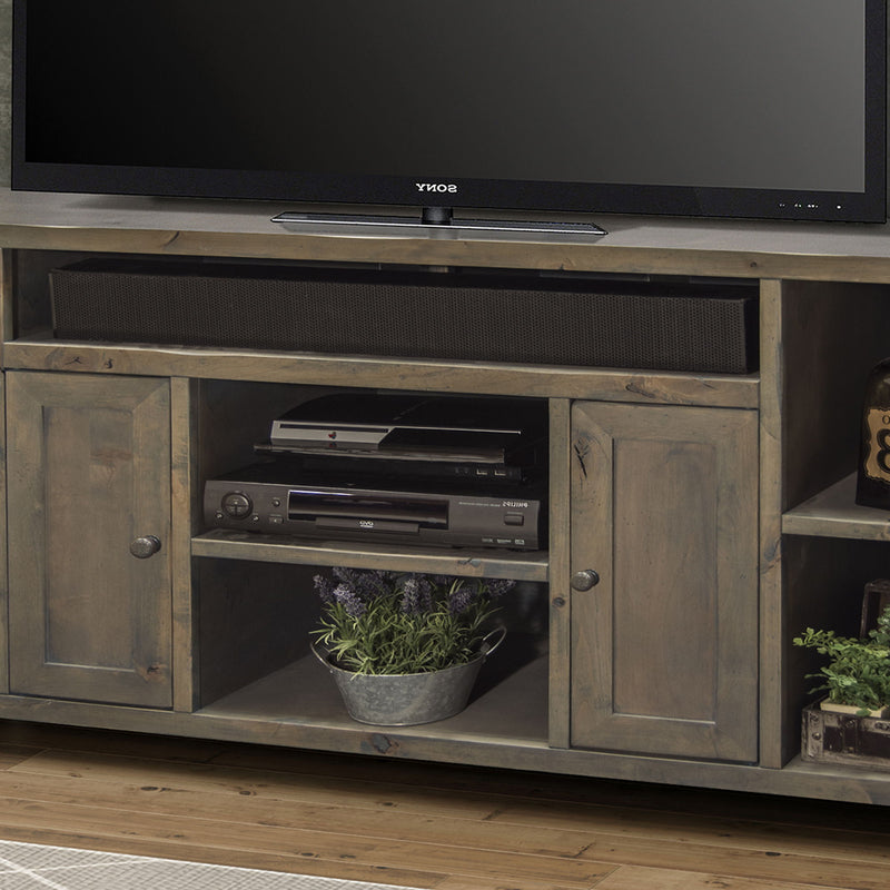 Joshua Creek - 64" TV Stand Console For TVs Up To 70" - Barnwood