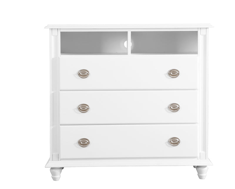 Summit - G5975-TV Media Chest - White