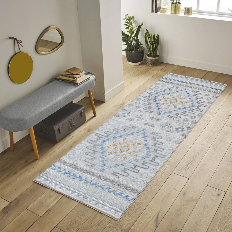 Legacy - 7'10" X 9'10" Area Rug - Multi / White