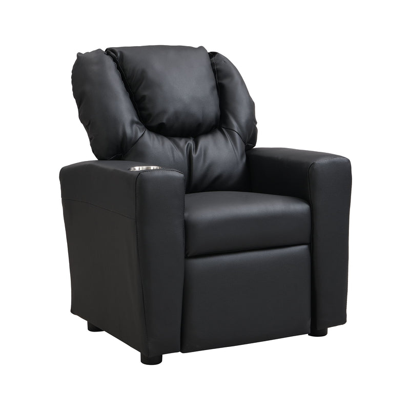 Kids Recliner Chair - Black