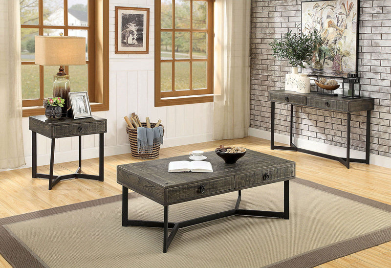 Veblen - Coffee Table - Dark Oak / Espresso