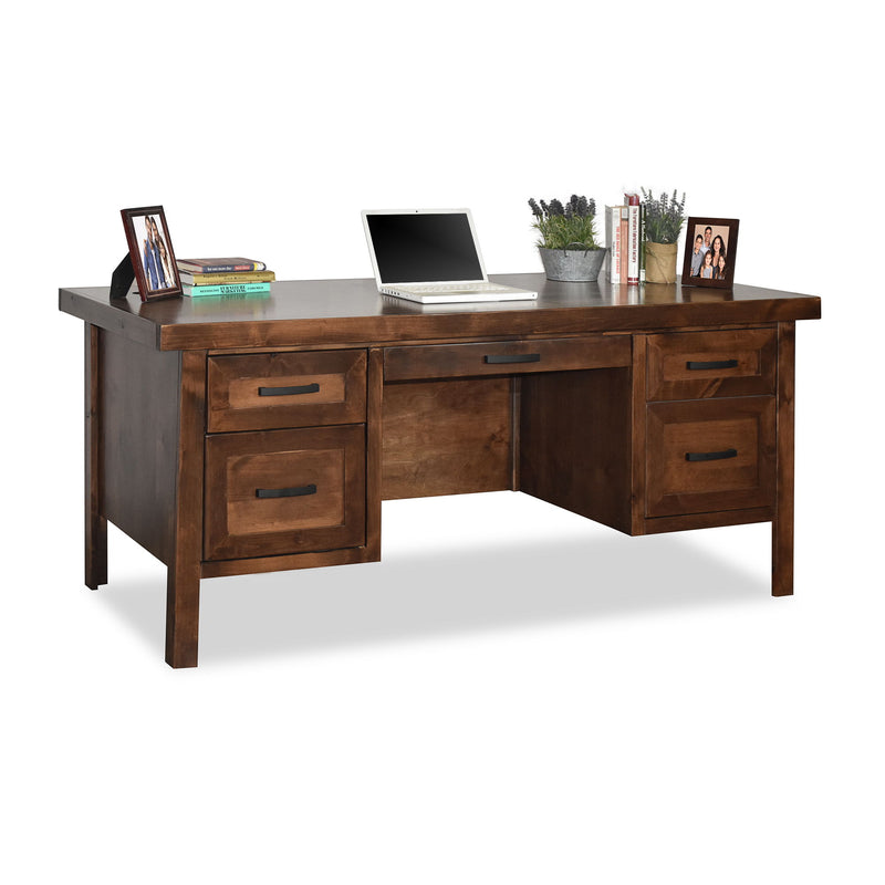 Sausalito - 71" Executive Desk - Whiskey