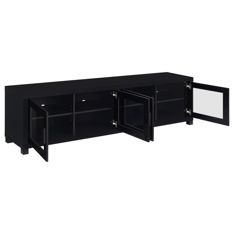 Jupiter - 3-Piece Entertainment Center  TV Stand - Black