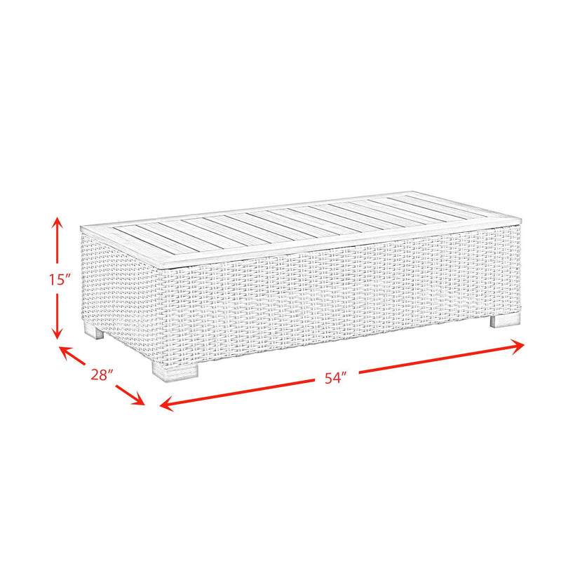 Ollie - Rectangular Coffee Table - Tan