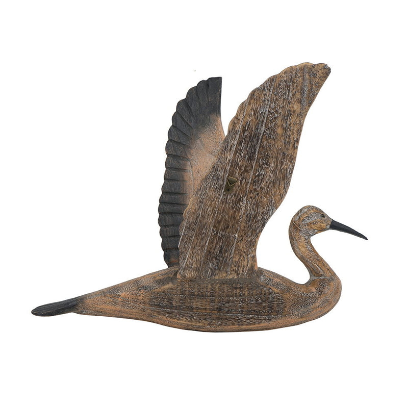 Reeds Migrating Bird Wall Decor, Home Decor For Living Room Dining Room Office Bedroom (Set of 3) - Brown