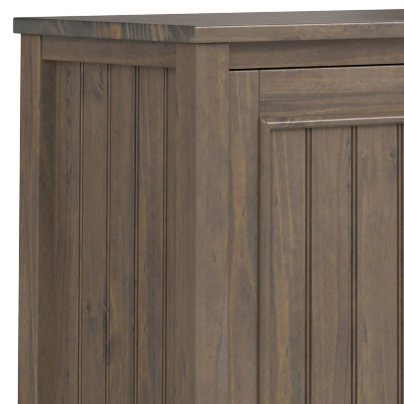 Lev - Low Storage Cabinet - Smoky Brown