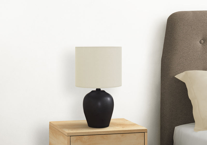 Lighting, Table Lamp, Transitional - Black / Cream