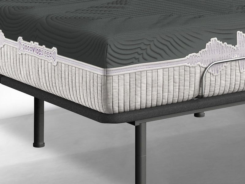 GoodVibeSleep - 13" Soothe Hybrid Foam And Coil Mattress