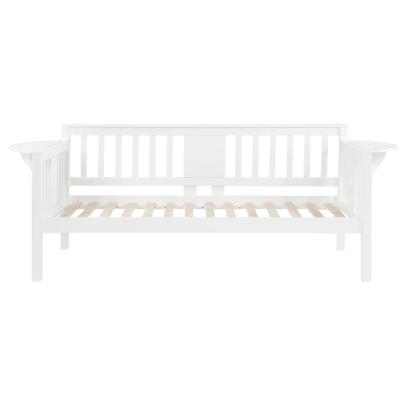 Bethany - Wood Twin Daybed With Drop-down Tables