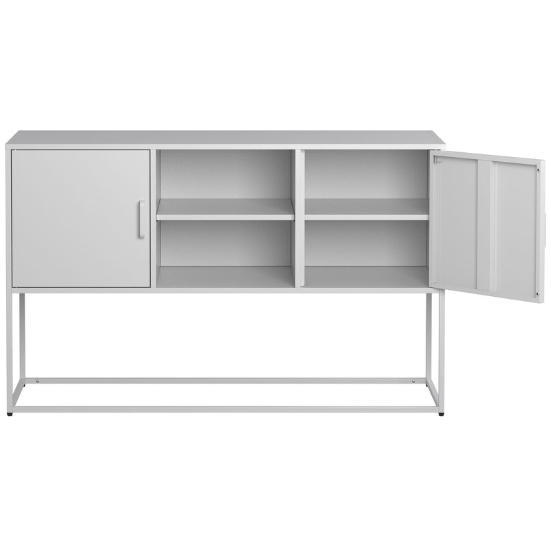 Modern Sideboard Buffet With Plenty Of Storage Space, Anti-Tilt Mechanism, Elegant Handles, Silent Magnetic Closure And Eco-Friendly Finish For Kitchen, Dining Room And Living Room