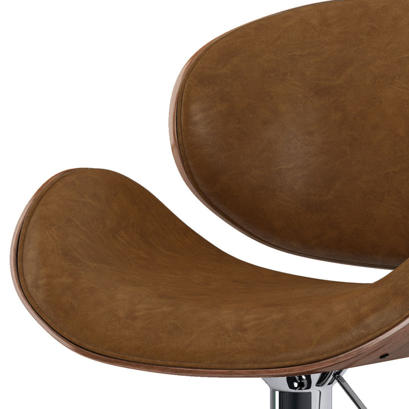 Marana - Bentwood Adjustable Swivel Bar Stool