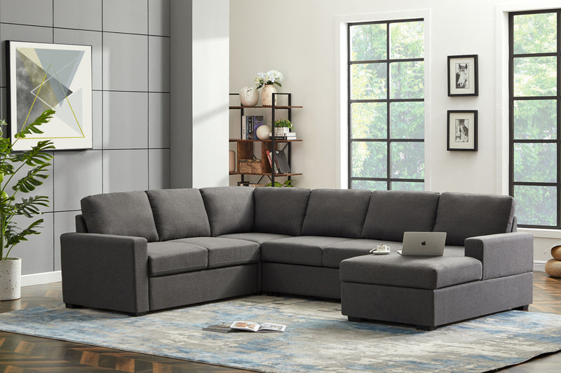 Ketterman - 4 Piece Upholstered Sectional
