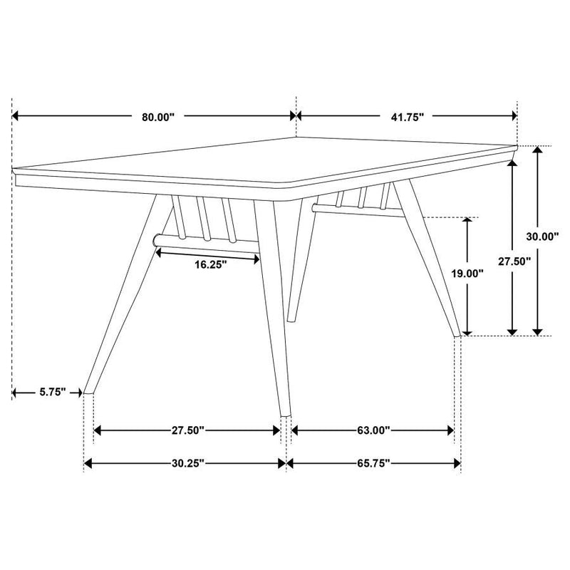 Wes - Rectangular Dining Table Set