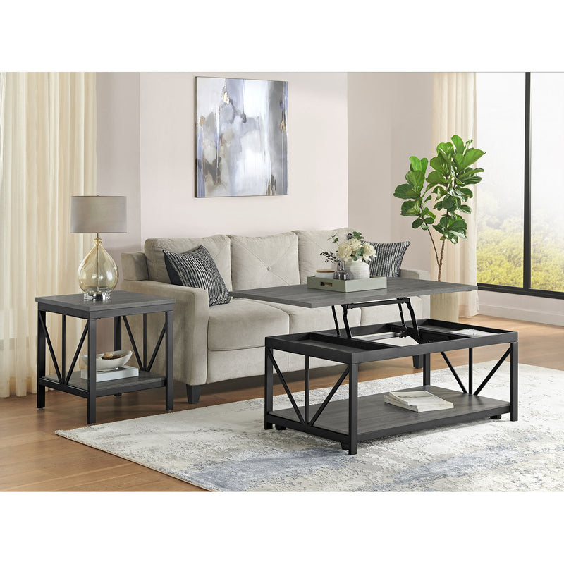 Gemma - Lift Top Coffee Table - Grey