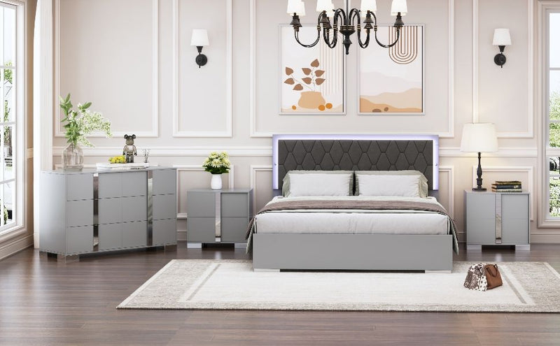 Upholstered Bedroom Set