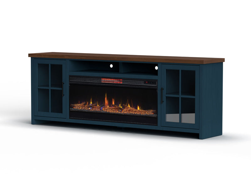 Nantucket - 74" Fireplace TV Stand Console