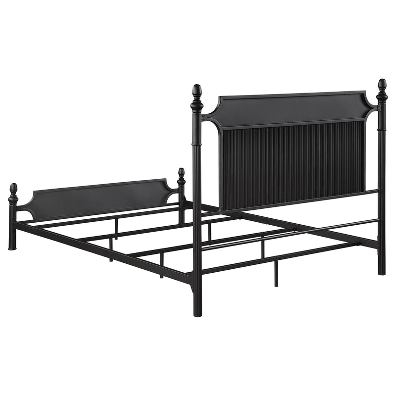 Cameron - Metal Panel Bed