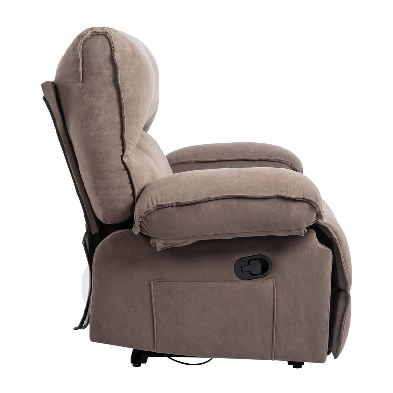 Oversized Manual Recliner Chair Sofa For Living Room