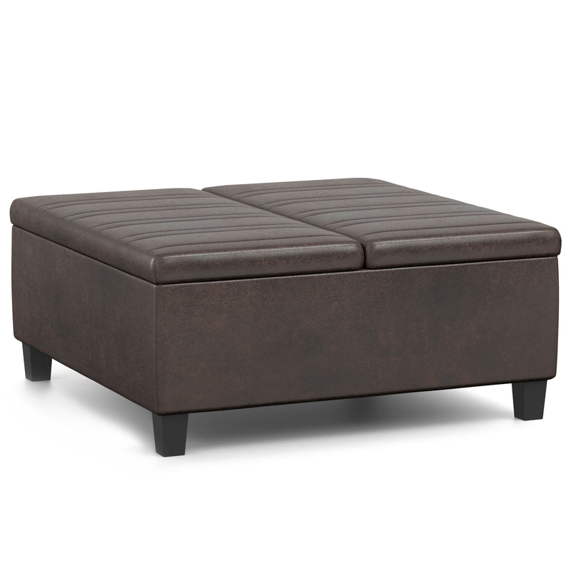 Ellis - Coffee Table Storage Ottoman